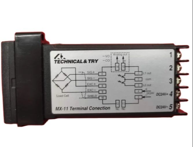 TECHNICAL&TRY MODEL: MX-11 SER: 8C884419 -VO-H -D24 INPUT:DC24V/200mA Terminal Conection MADE IN JAPAN - Image 3