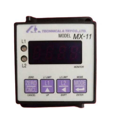 TECHNICAL&TRY MODEL: MX-11 SER: 8C884419 -VO-H -D24 INPUT:DC24V/200mA Terminal Conection MADE IN JAPAN