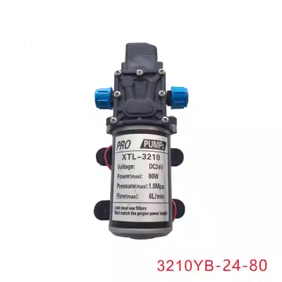 PRO PUMPS XTL-3210 DC12V DC24V 80W 1.0MPa 6L/min 100W 8L/MIN Miniature High Pressure Diaphragm Pump With Pressure Switch - Image 6