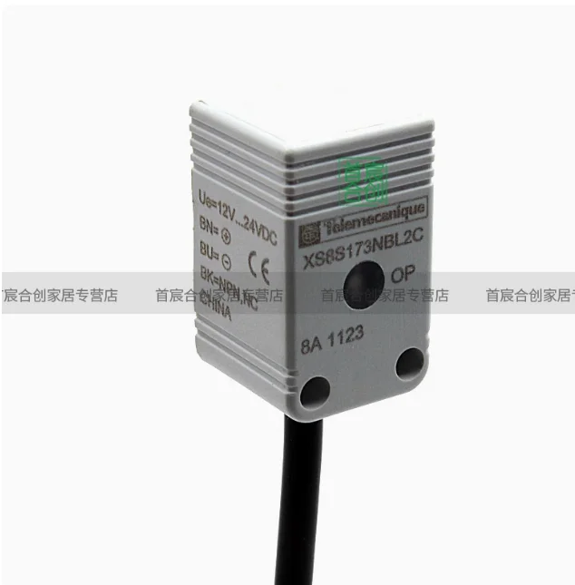 SCHNEIDER proximity switch XS8S173NBL2C small sensor NPN normally closed 12-24VDC - Image 2