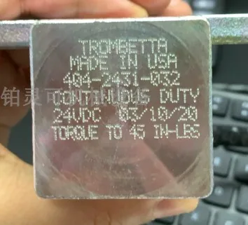 Original American TROMBETTA Starter 404-2431-032 24VDC MADE IN USA - Image 2