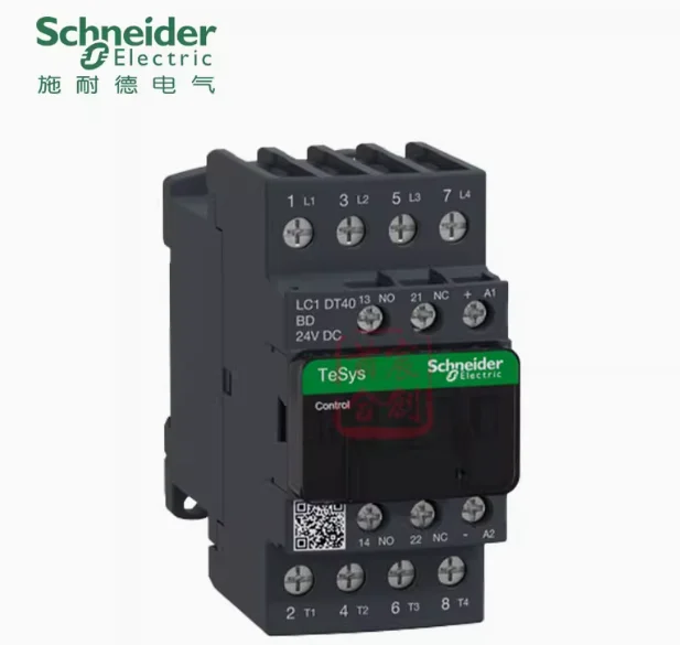 SCHNEIDER DC contactor LC1DT40VDC four pole LC1DT25MD 40BD 24V 220V - Image 2
