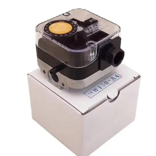 MW50A4 2.5-50mbar MW150A4 30-150mbar MW500A4 100-500mbar MW10A4 2-10mbar MW3A4 0.4-3mbar MADAS gas pressure switch