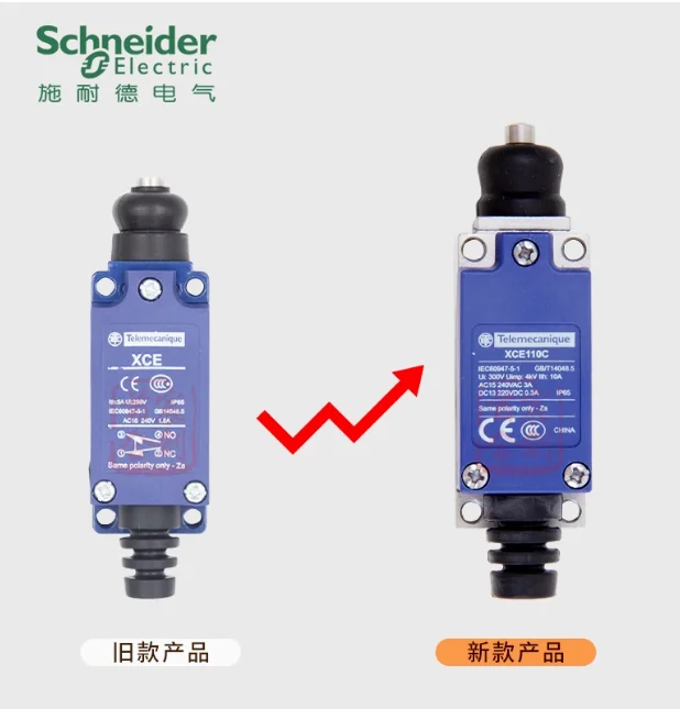 SCHNEIDER Limit Travel Switch XCE-110 Direct Acting Operating Head XCE110C - Image 4