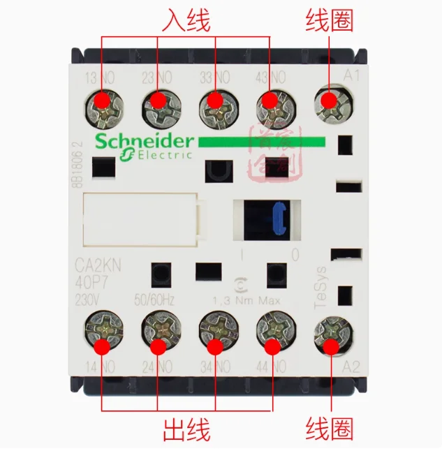 SCHNEIDER AC contactor CA2KN40P7【AC230V】 - Image 4