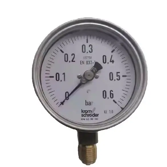KFM 60RB63 KFM100RB63 KFM160RB63 KFM250RB63 RFM1.6RB63 RFM4RB63 KFM100RB100 KFM160RB100 Krom Schroder pressure gauge - Image 3
