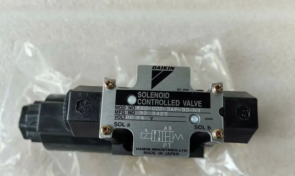 KSO-G02-3CB-30-E KSO-G02-2DA-30-N KSO-G02-9CA-30-CLE KSO-G03-2BP-20-N DAIKIN SOLENOID CONTROLLED Hydraulic VALVE
