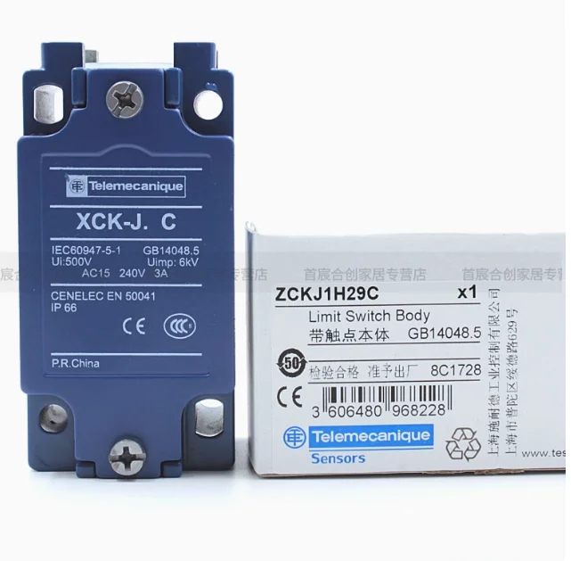 SCHNEIDER Limit Switch XCK-J.C Travel Switch ZCKJ1H29C Blue Body 1 Open 1 Close - Image 3