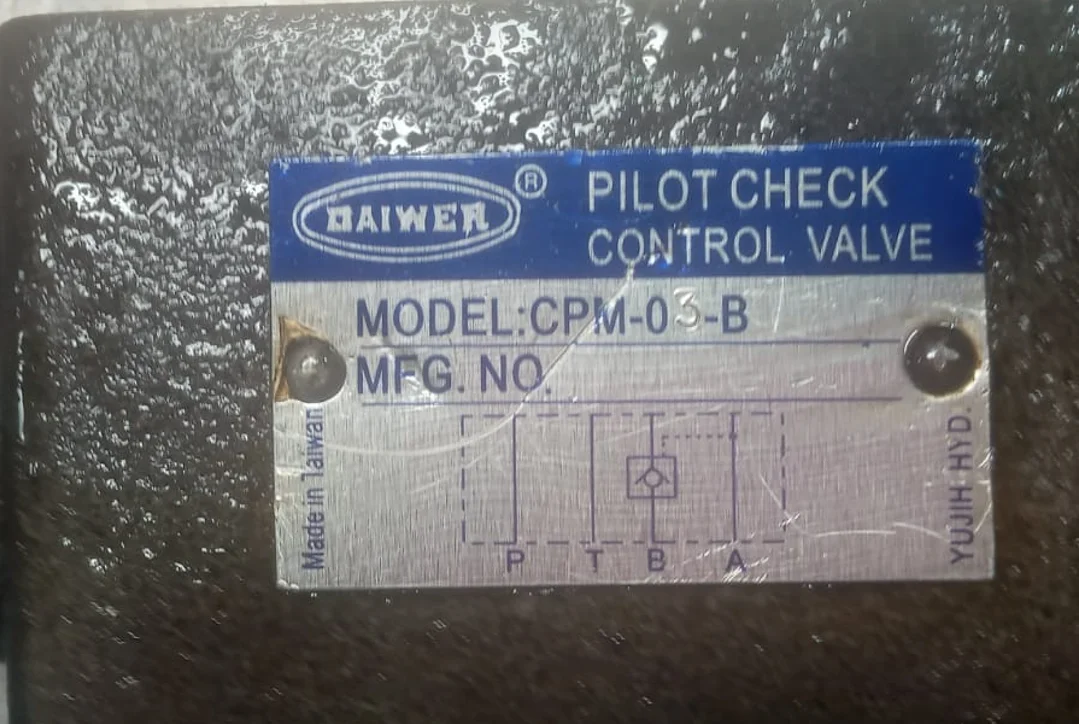 DAIWER One-way valve CM-02-P Hydraulic valve CPM-03-B - Image 2