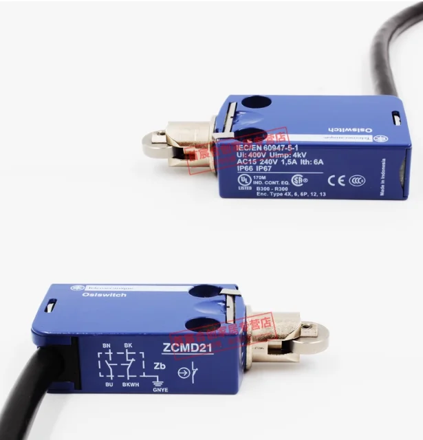 SCHNEIDER limit travel switch XCMD2102L2 sensor ZCMD21 metal roller ZCE02 2 wire