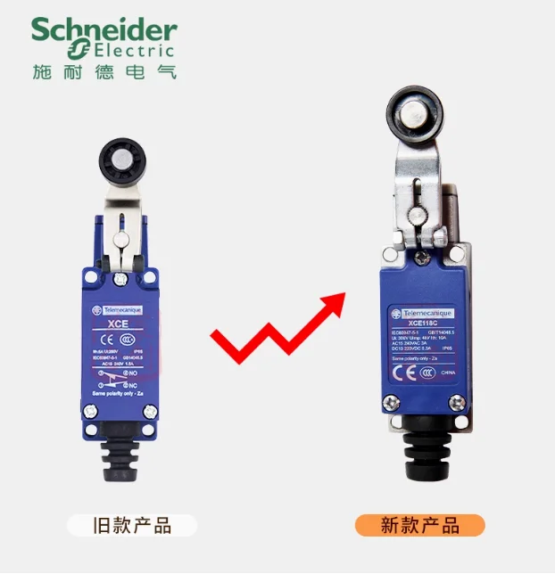 SCHNEIDER limit travel switch XCE-118 thermoplastic roller rocker XCE118C - Image 4