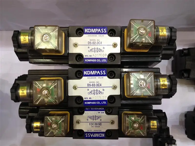 KOMPASS Hydraulic valve D5-02-3C2/3C4/3C6/2B2/2D2 electromagnetic directional valve D4-02-2C2/3C2/3B4/3C6 - Image 3