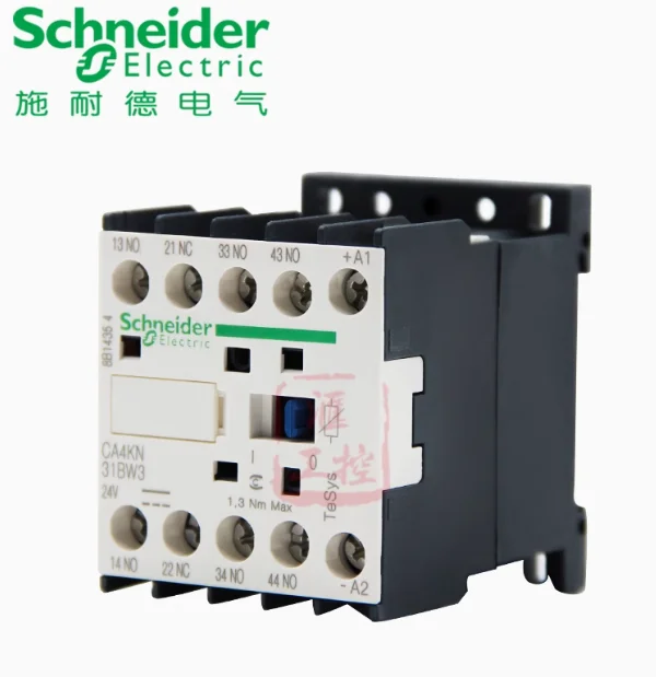 SCHNEIDER DC contactor voltage 24V CA4KN40BW3 CA4KN22BW3 CA4KN31BW3