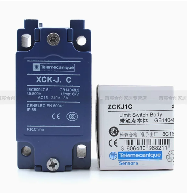 SCHNEIDER Limit Switch XCK-J.C Travel Switch ZCKJ1C Blue with Contact Body - Image 2