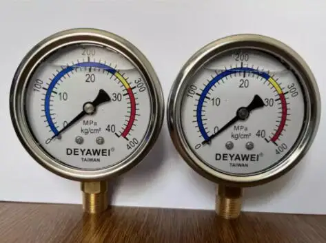 DEYAWEI pressure gage YN60-2.5MPA-M14X1.5 YN60-1.6MPA-M14X1.5 YN60-1MPA-M14X1.5 YN60-0.25MPA-M14X1.5 - Image 2