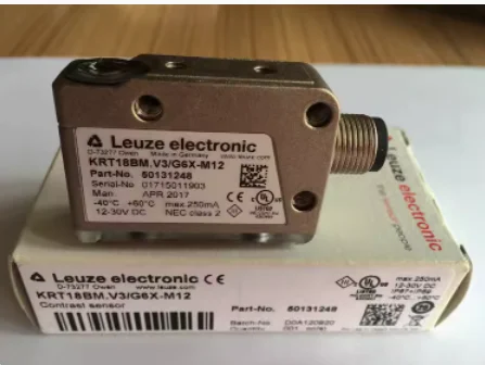 LEUZE Photoelectric color code sensor KRT18BM.V2/G6T-M12 KRT18BM.V3/G6X-M12 KRTM 3B/4.1121-S8 KRTM 3B/2.1121-S8 KRTL 3B/2.3111 - Image 2