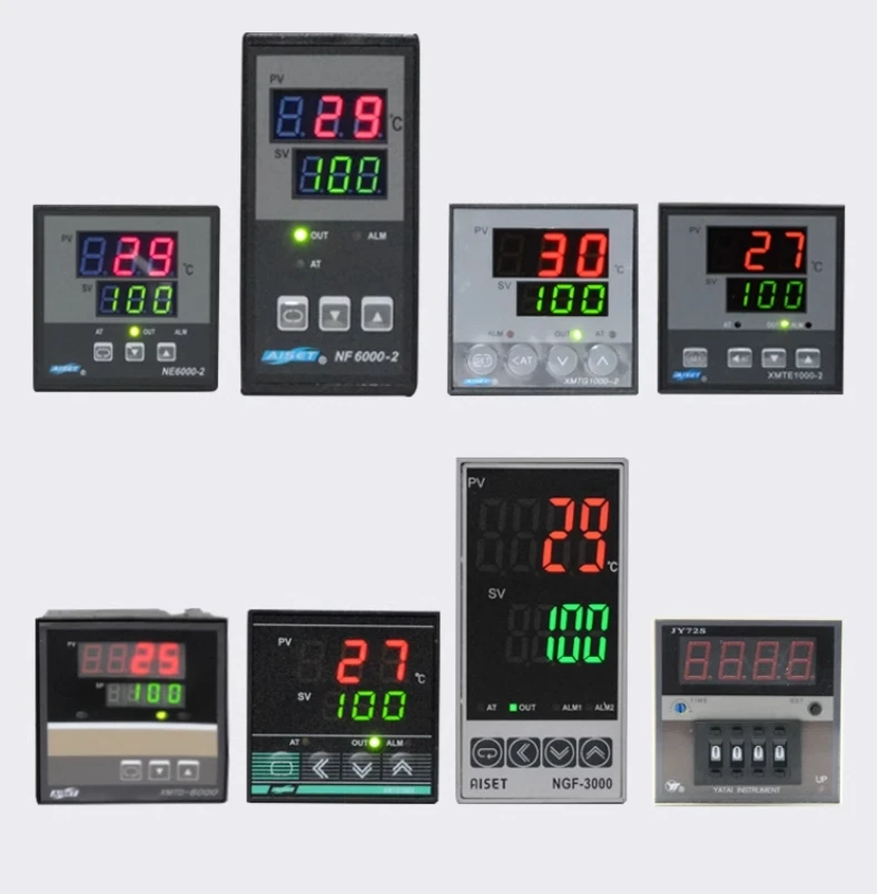 NGG-5411-1 K 400 NGG-5411V-1 E 400 NGG-5411V-1 K 400 NGG-5412V-1 PT100 400 /5412WG-1 PT100 400 AISET temperature controller