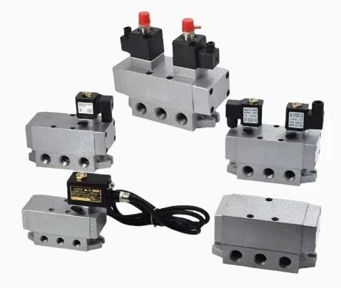K25D2-8- DC24V/AC220V K25D2-15 K25D2-20 K25D2-25 K35D2-15 K35D2-20/25 two position five way dual control solenoid valve - Image 5