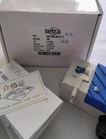 2661050LD11T1C 0-50PA 2661100LD11T1C 0-100PA 2661250LD11T1C 0-250PA 2661500LD11T1C Setra Air pressure sensor for air ducts - Image 4
