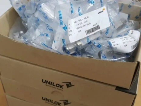 VB11U-04(1/4) VB12U-06T(3/8) VB13U-08T(1/2) VB14U-12T(3/4) VB15U-16T UNILOK stainless steel hexagonal sleeve ball valve - Image 4