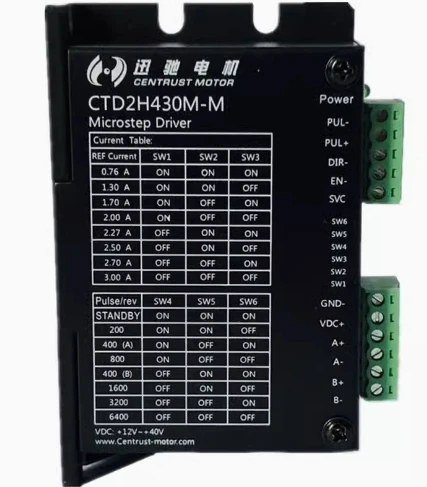 CTA2H328M-M CTA2H328M-MB CTA2H328M-MBW CTA2H328M CTD2H430M CTD2H430M-M CTD2H430M-MB CTD2H430M-MBW CentrUST motor driver - Image 4