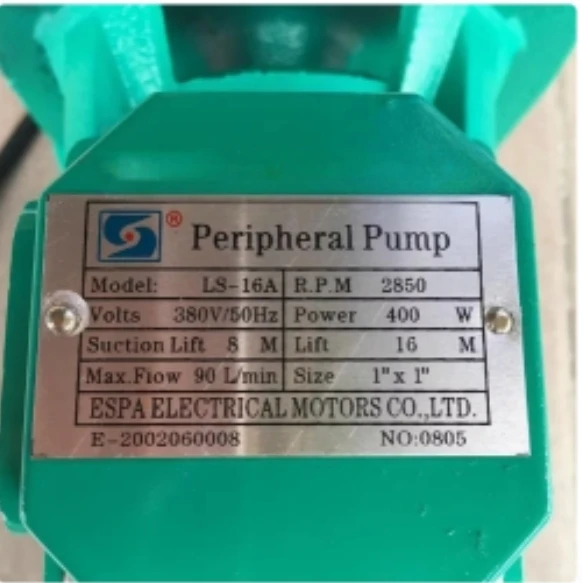 ESPA chiller specific pump LS-16A-400W-380V LS-22A-550W-380V LS-26A-750W-380V LS-3A-1100W-380V 2LS-28A-2200W-380 LS16-400W - Image 4