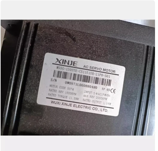 XINJE servo motor MS5S-110STE-CS06030B-21P8-S01 MS5G-130STE-CS11515B-21P8-S01 MS5G-130STE-CS11515B-41P8-S01 MS6G130CS15B222P3
