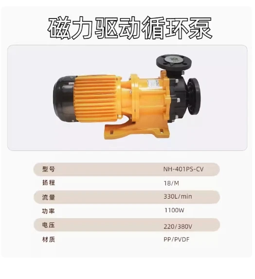 PAN WORLD Magnetic driven circulating pump NH-150PS NH-200PS NH-250PS NH-400PS-CV NH-401PS-CV NH-402PS-CV NH-403PS-CV - Image 4