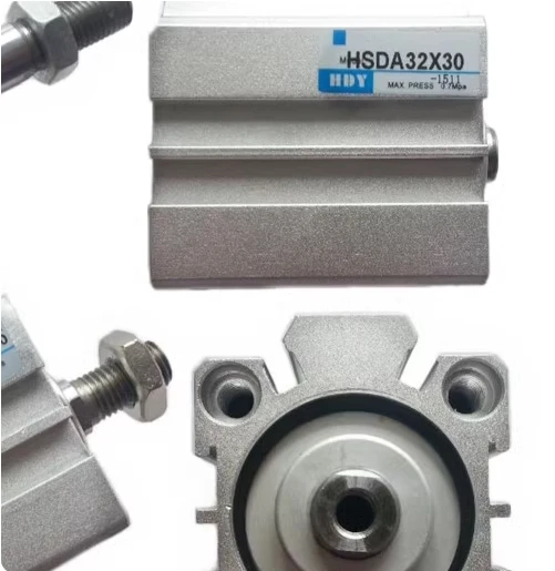 HDY Thin cylinder HSDA32x5 HSDA32x10 HSDA32x15 HSDA32*20 HSDA32*25 HSDA32*30 /*35/*40 HSDA32*10-B HSDA32*15-B /*20-B/*25-B - Image 2