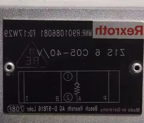 R901086081 Z1S6C05-41/V Z1S6C05-4X/V R901235406 4WE6D62/EG24N9K73LSO407 4WE6D6X/EG24N9K73LSO407 One-way valve - Image 3