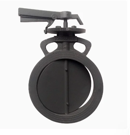 HIKEENON High Temperature Resistant Manual Butterfly Valve DN50 DN65 DN80 DN100 DN125 DN150 DN200 DN250 DN300 - Image 3