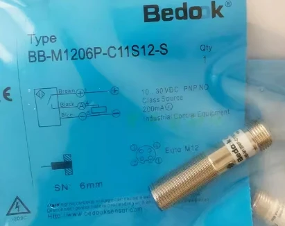 BB-M1204N-C11S12 BB-M1204P-C11S12 BB-M1204N-C11P2 BB-M1204P-C11P2 BN-M1204N-C11S12 BN-M1204P-C11S12 Bedook proximity switch - Image 5