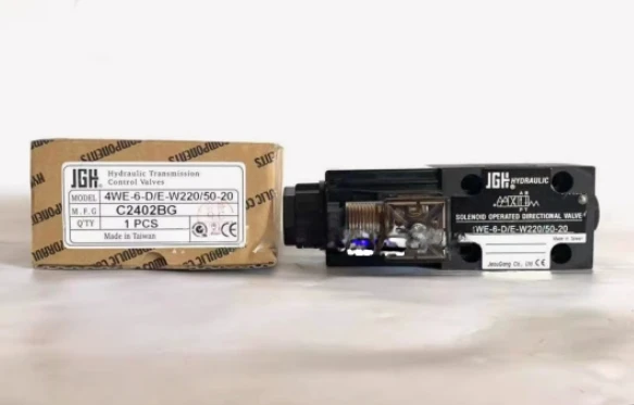 JGH Electromagnetic directional valve 4WE-6-D/E-W220/50-20 /-20-40 /-6-D/E-G24-20 /-6Y/E-W220/50-20 /E-G24-20 /-6-E/E-W2205020