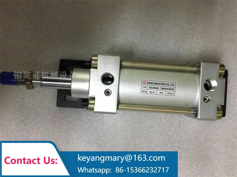JCAir Cylinder CHING INDUSTRIES CO.LTD PNEUMATIC CYLINDER TYPE 63X20X55L 9KG/CM² - Image 2