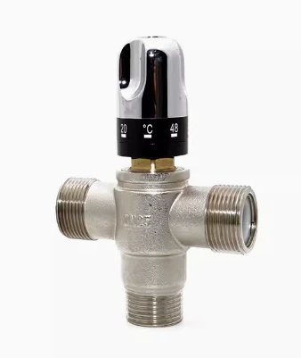 DN20M-2 DN20M DN20S-2 DN20S DN20F DN25M DN25M-2 DN25F DN15M DN15M-2 DN40 DN32 DN50 Thermostatic mixing valve - Image 2
