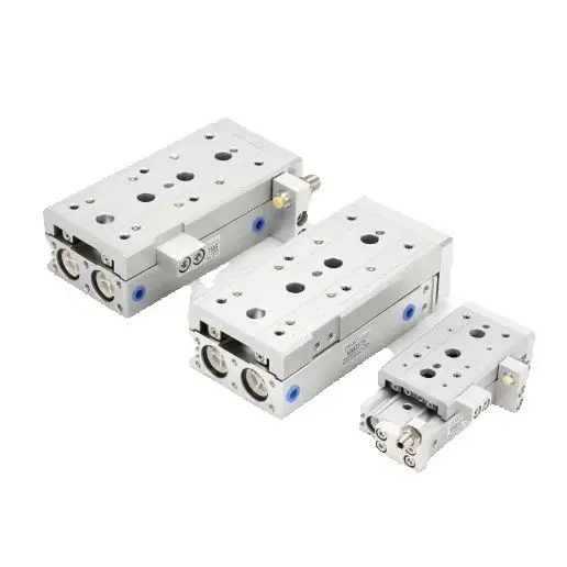 TJCQD Precision guide rail double bar sliding table cylinder MXS6-10 MXS6-20 /30/40/50 MXS8-10 MXS8-20 /30/40/50/75 MXS12-10 - Image 4