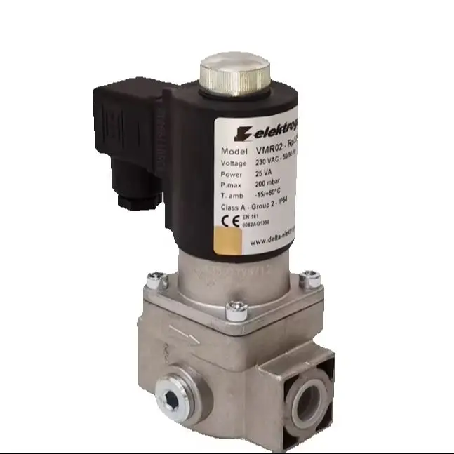 VMR02 Rp3/8 VMR1-2 Rp1/2 VMR2-2 Rp3/4 VMR3-2 Rp1 VMR35-2 Rp11/4 VMR4-2 Rp11/2 VMR6-2 Rp2 Elektrogas gas solenoid valve - Image 4