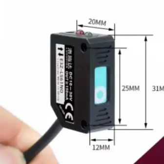 LUOSHIDA square laser diffuse reflection switch sensor LQD-31NO LQT-31NO LQL-31NO LQD-31NC /31PC LQT-31NC LQL-31NC LQT-31PO - Image 3
