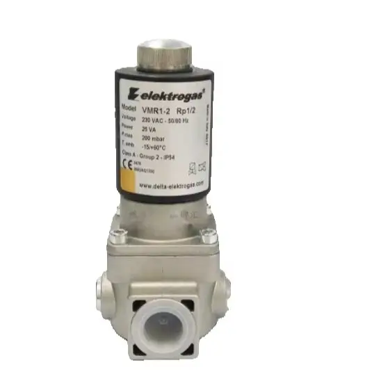 VMR02 Rp3/8 VMR1-2 Rp1/2 VMR2-2 Rp3/4 VMR3-2 Rp1 VMR35-2 Rp11/4 VMR4-2 Rp11/2 VMR6-2 Rp2 Elektrogas gas solenoid valve - Image 5