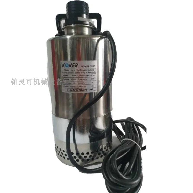KOVER SEWAGE PUMP Stainless steel submersible pump SPS-700 SPS-700F 700W 220-240V