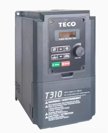 T310-4001-H3C 0.75KW T310-4002-H3C 1.5KW T310-4003-H3C 2.2KW T310-4005-H3C 3.7KW T310-4008-H3C 5.5KW TECO frequency converter - Image 3