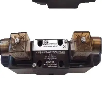 JGH HYDRAULIC DIRECTIONAL VALVE 4WE-6-D/E-G24-20 4WE-6-Y/E-G24-20 4WE-6-E/E-G24-20 4WE-6-J/E-W220-20 4WE-10-D/E-W220-20 - Image 2