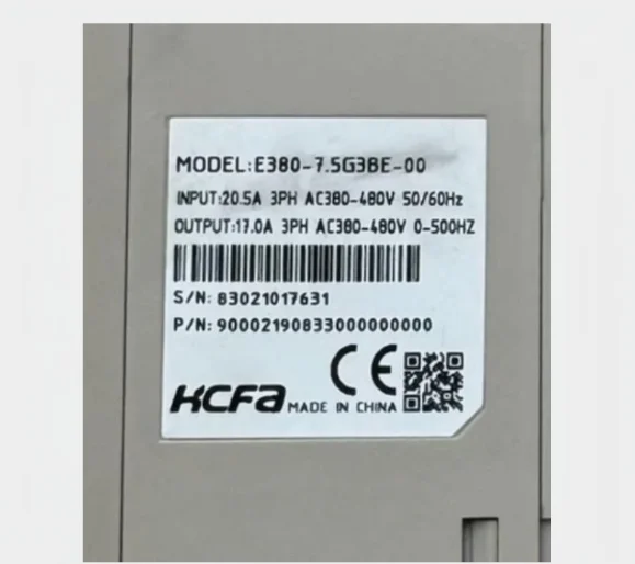 Hechuan frequency converter E380-7.5G3BE-00 E380-11G3BE-00 E380-15G3BE-00 E380-18.5G3BE-00 E380-22G3BE-00 HCFA - Image 5