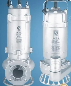 25WQD3-7-0.25S 25WQD3-9-0.37S 40WQD7-7-0.55S 40WQD10-9-0.75S 50WQD12-8-0.75S 304 stainless steel submersible sewage pump - Image 2